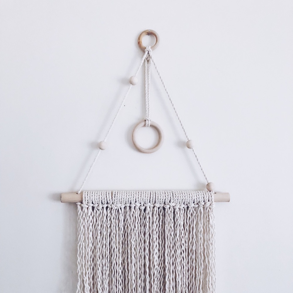 Macrame wall art